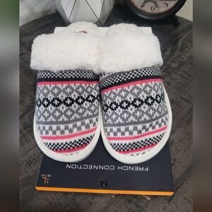 NWT French Connection Cozy Slippers